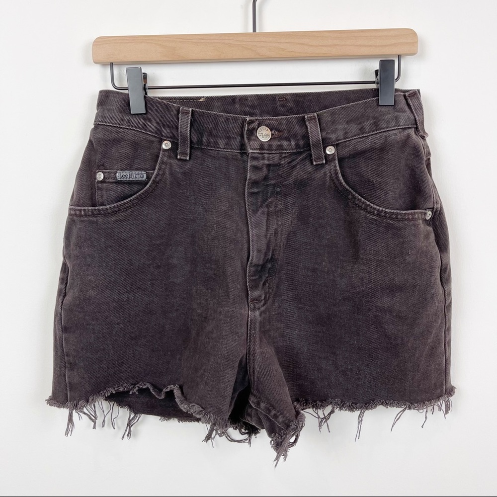 Vintage Lee Denim High Rise Festival Shorts